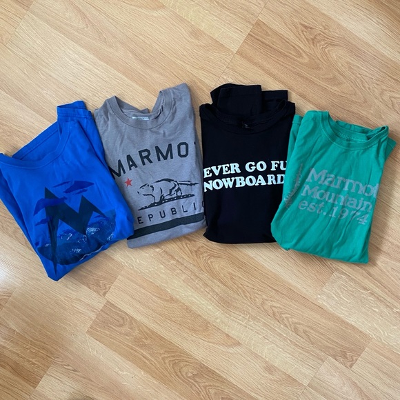 Other - Lot of 3 Marmot Men’s T-Shirts 1 bonus tee!
